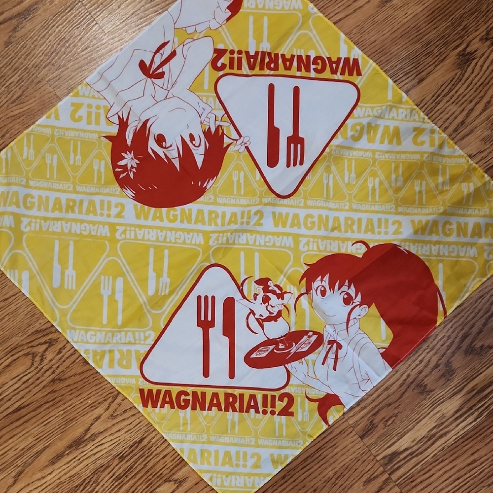Wagnaria Yellow and Red Bandana